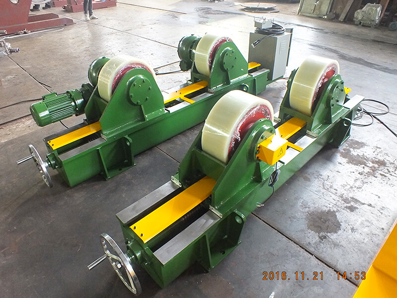 Why we change the roller from Rubber to PU on welding rotator?