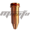 Cylindrical high-speed nozzles for machine cutting torches MS 932